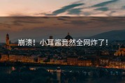 崩溃！小耳酱竟然全网炸了！