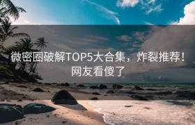 微密圈破解TOP5大合集，炸裂推荐！网友看傻了
