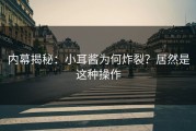 内幕揭秘：小耳酱为何炸裂？居然是这种操作
